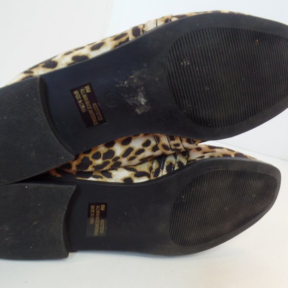 Cato Casual Multi Color Animal Print Slip On Mules Sz 9 Man Made Materials - Picture 8 of 10
